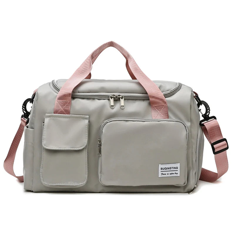 Duffel Bag Water-Resistant Spacious Shoe Pocket
