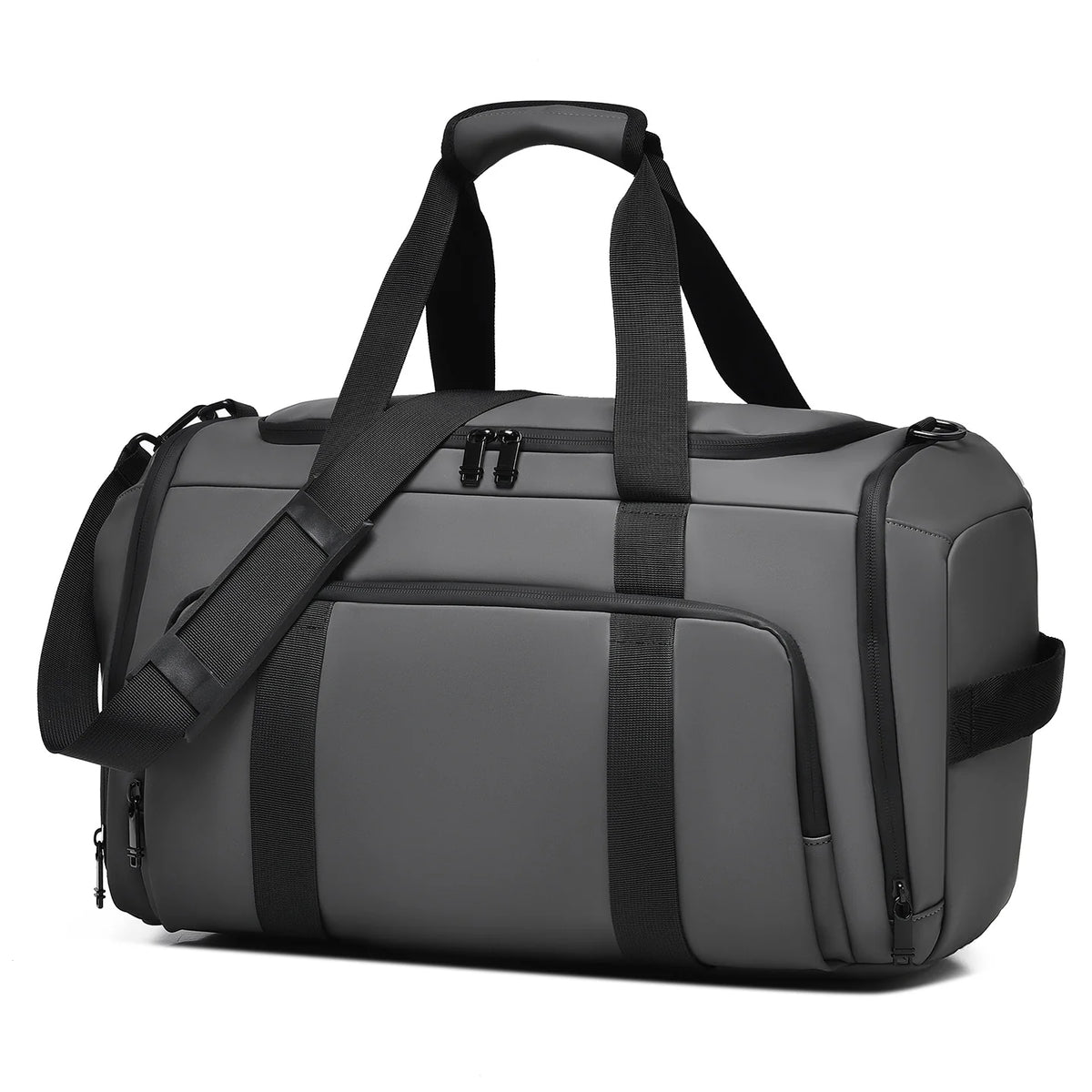 Duffel Bag Waterproof Multiple Pockets & Padded Shoulder Strap