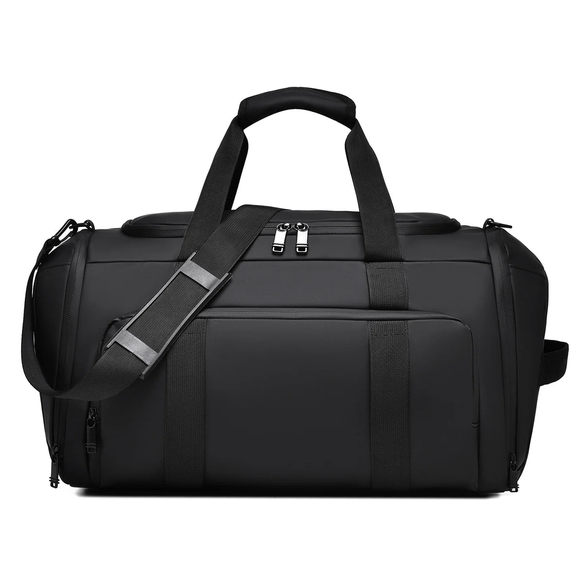 Duffel Bag Waterproof Multiple Pockets & Padded Shoulder Strap