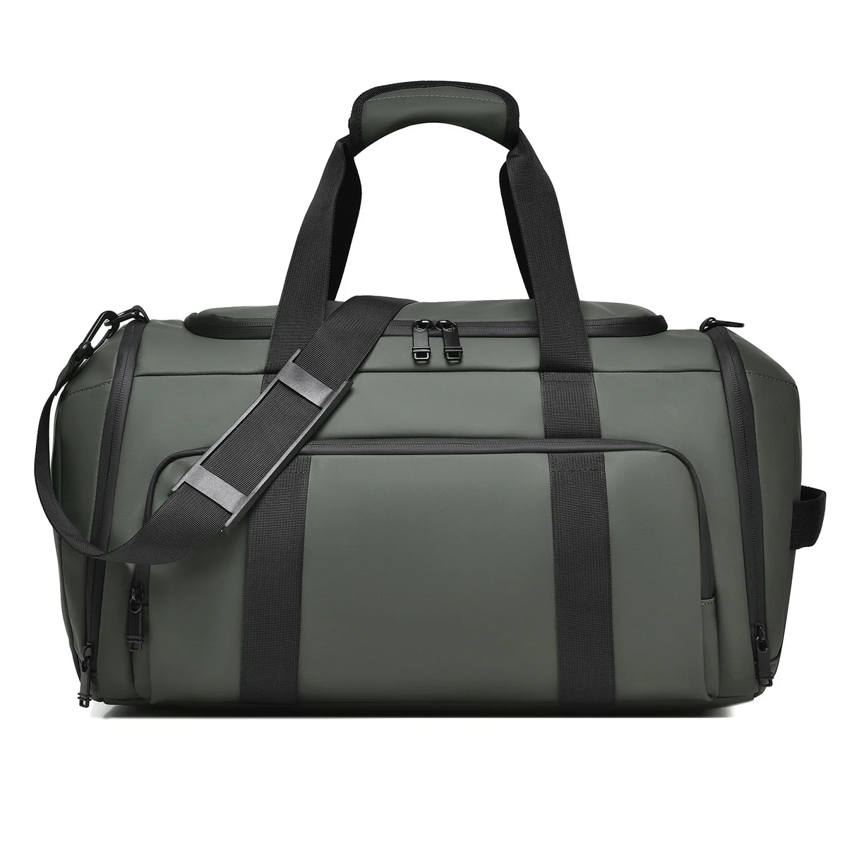 Duffel Bag Waterproof Multiple Pockets & Padded Shoulder Strap