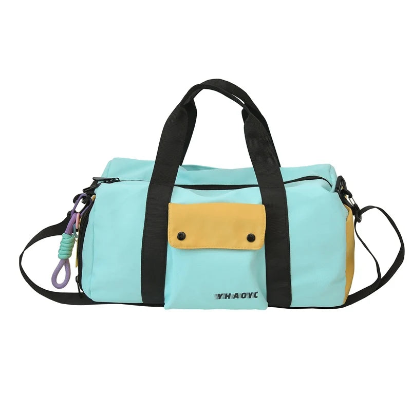 Duffle Bag Compact Water-Resistant Adjustable Shoulder Strap