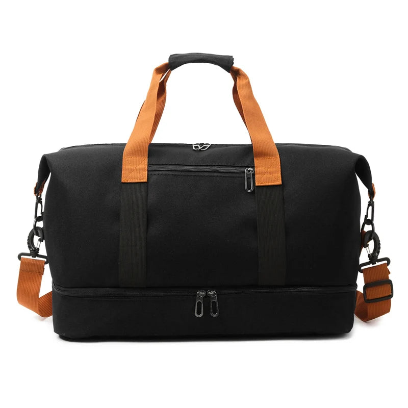 Duffle Bag Large Capacity Water-Resistant Padded Shoulder Straps