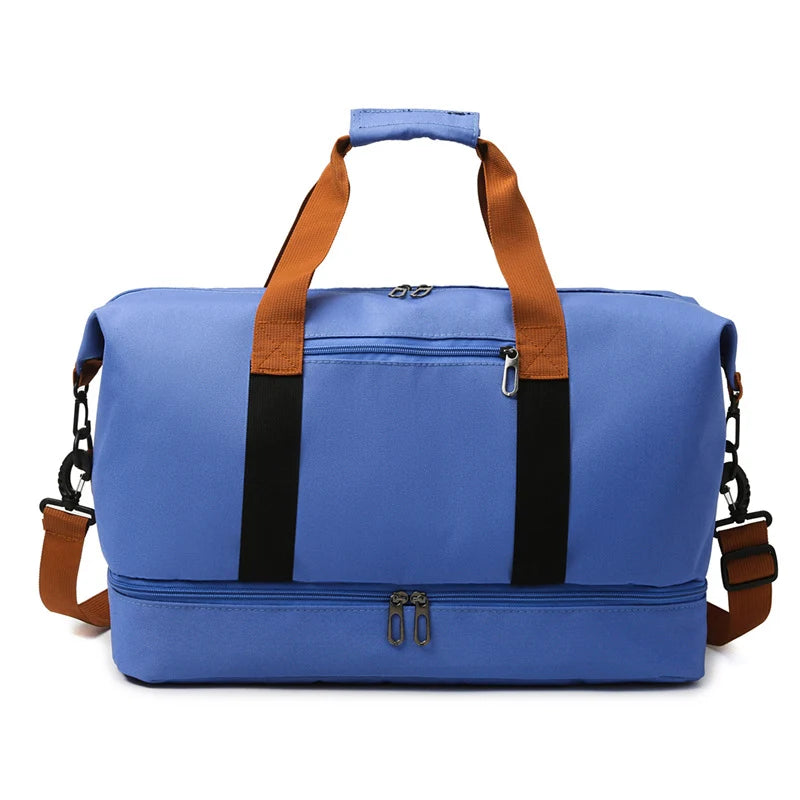 Duffle Bag Large Capacity Water-Resistant Padded Shoulder Straps