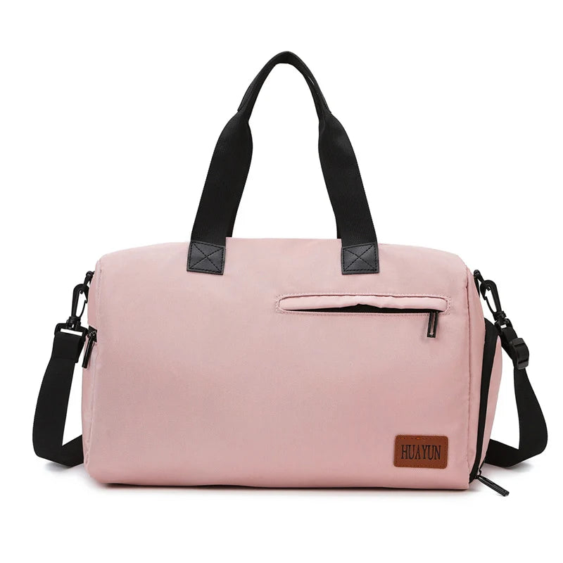 Duffle Bag Large Water-Resistant Multiple Pockets & Detachable Strap