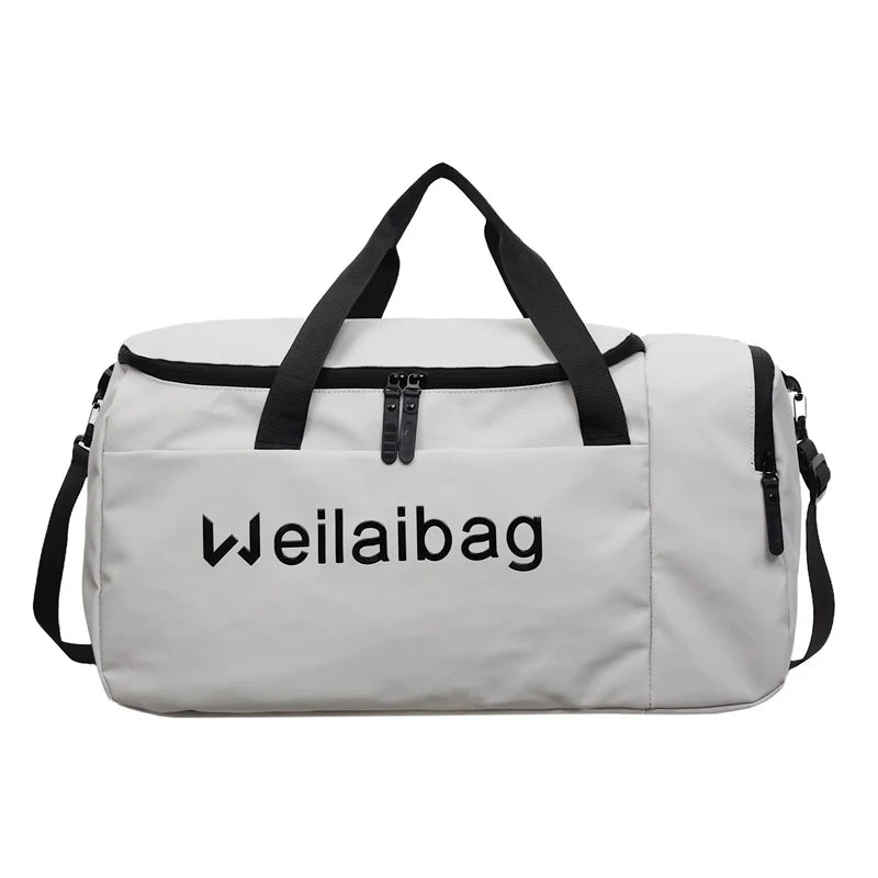 Duffle Bag Lightweight Spacious Weather-Resistant Multiple Compartments