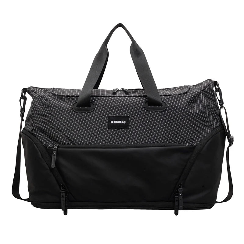 Duffle Bag Multiple Compartments Water-Resistant Padded & Detachable Strap