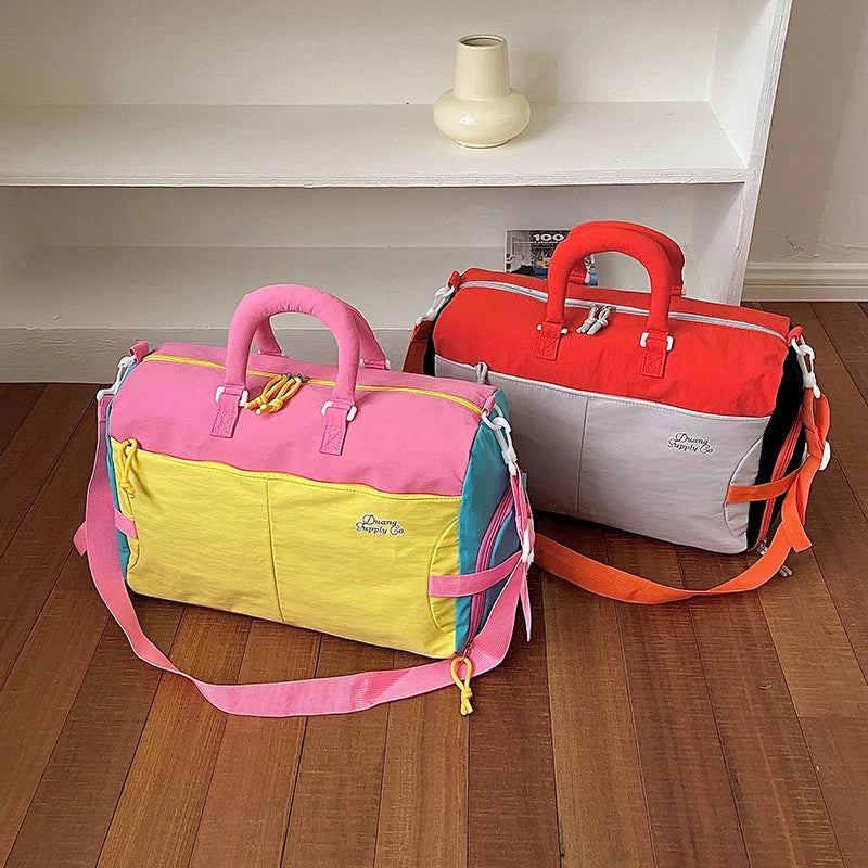 Duffle Bag Spacious Padded Handles & Adjustable Strap