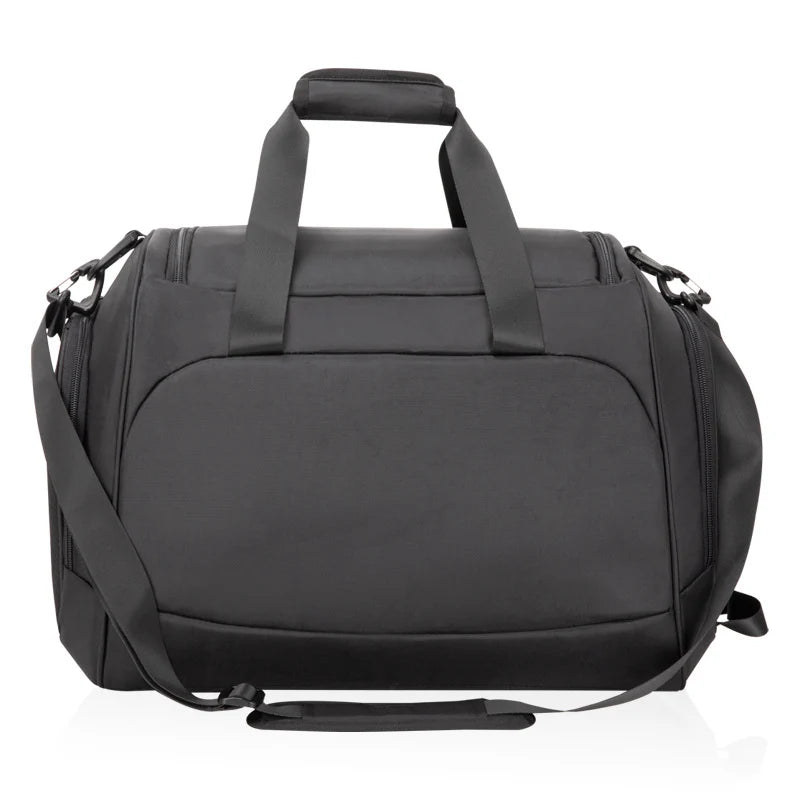 Duffle Bag Water-Resistant Multi-Compartment Padded Handles & Detachable Strap