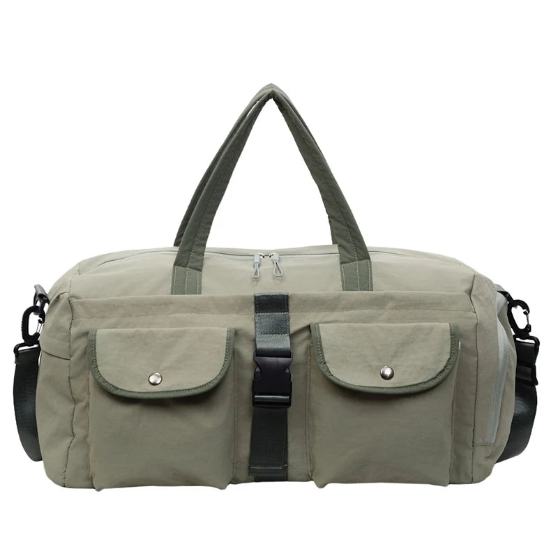 Duffle Bag Water-Resistant Spacious Multiple Pockets