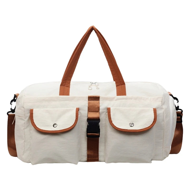 Duffle Bag Water-Resistant Spacious Multiple Pockets