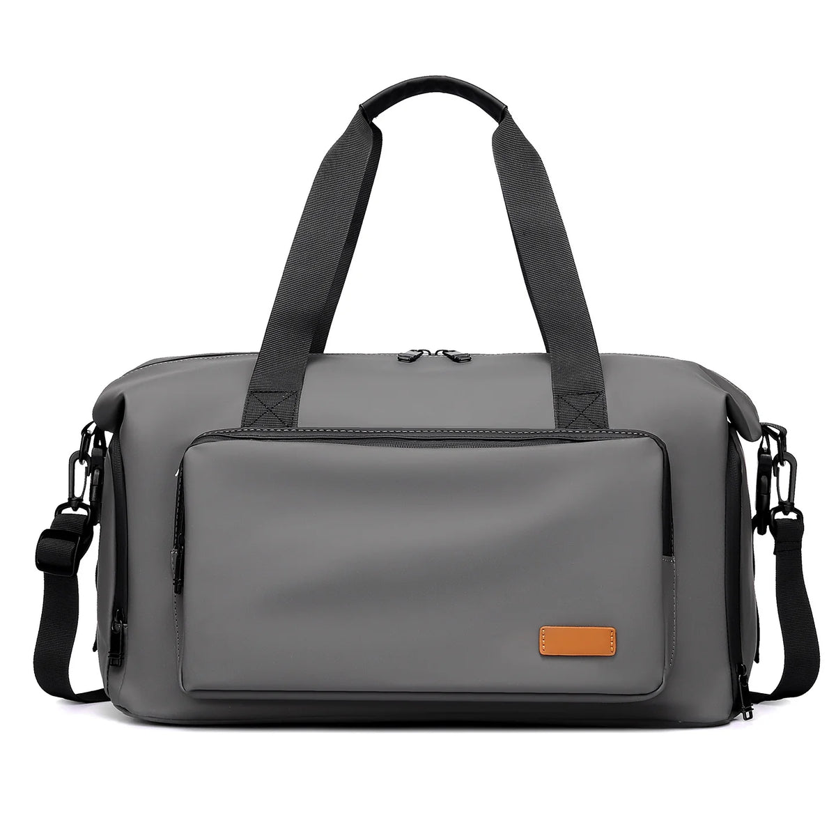 Duffle Bag Waterproof Spacious Detachable Strap & Front Pocket