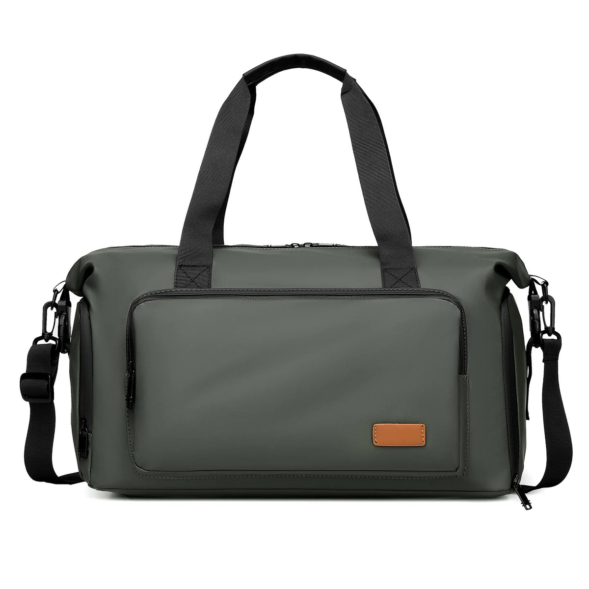 Duffle Bag Waterproof Spacious Detachable Strap & Front Pocket