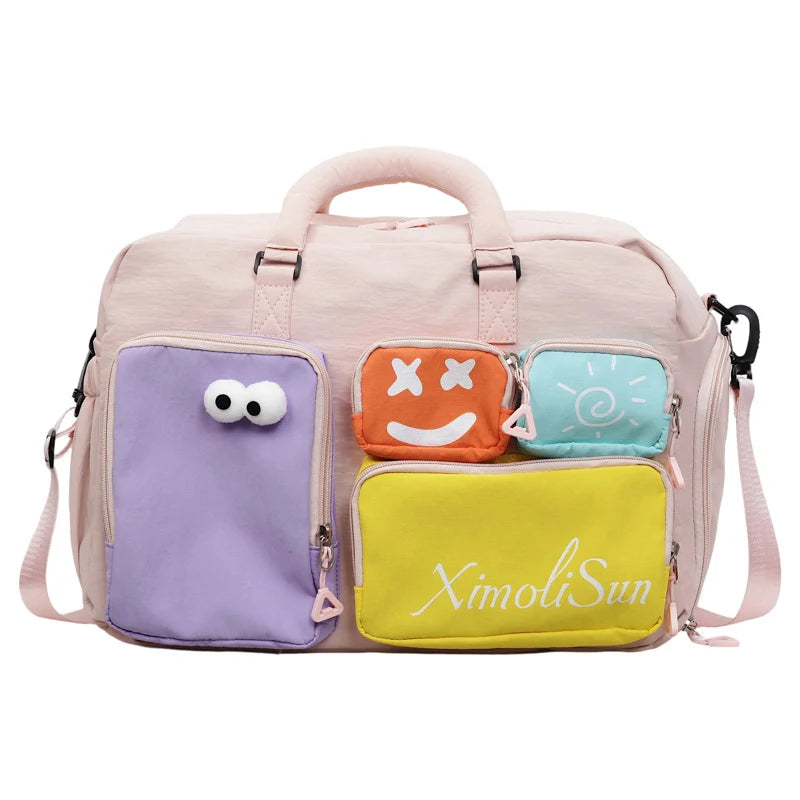Duffle Bag Weather-Resistant Fabric Large Capacity & Multiple Compartments