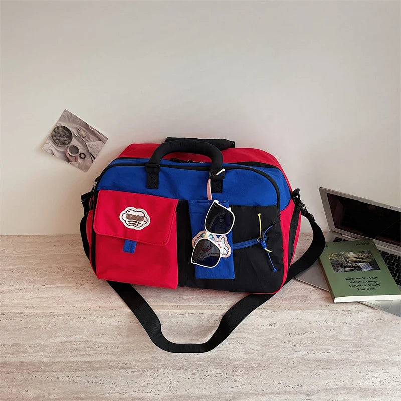 Duffle Bag Weather-Resistant Fabric Large Capacity & Multiple Compartments