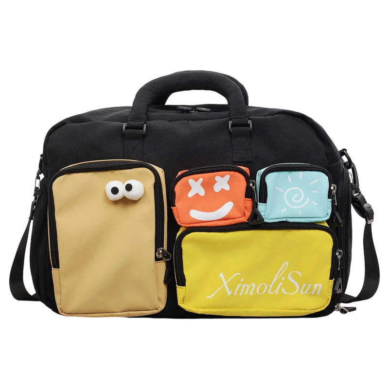 Duffle Bag Weather-Resistant Fabric Large Capacity & Multiple Compartments