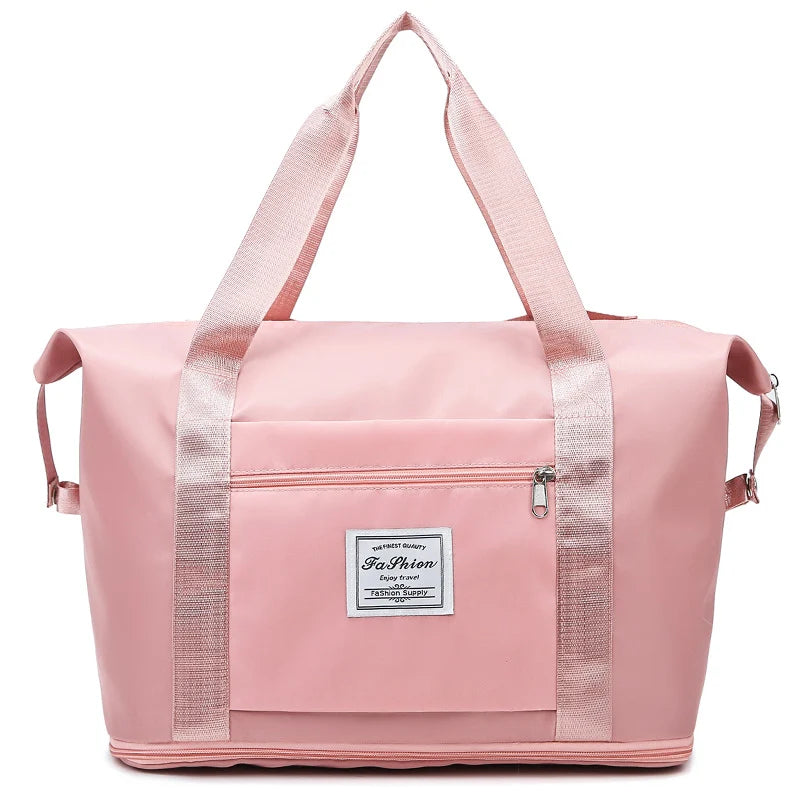 Duffle Bag Weather-Resistant Spacious Multiple Pockets Adjustable Strap