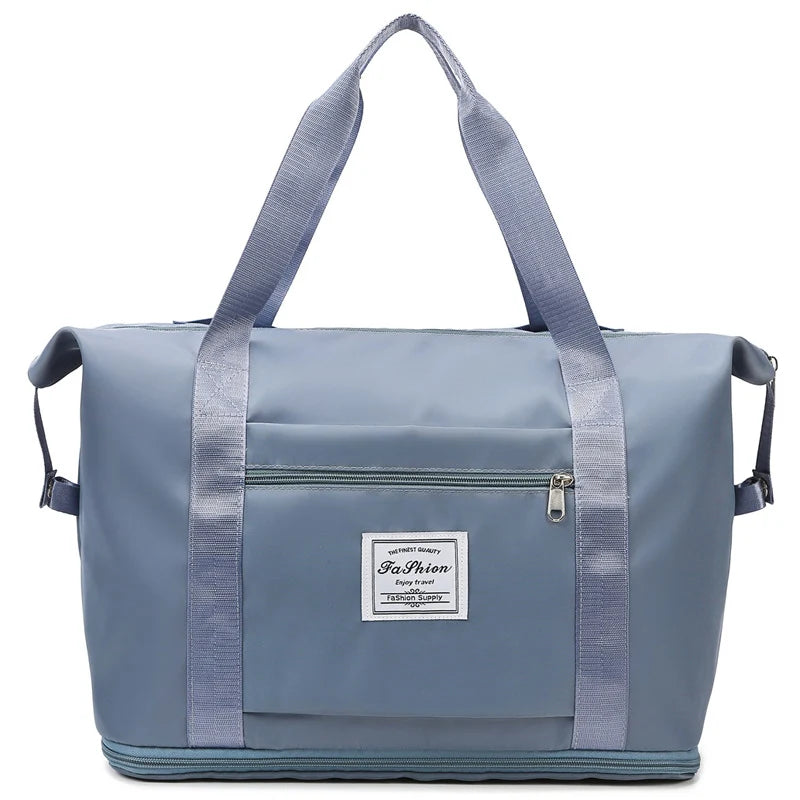 Duffle Bag Weather-Resistant Spacious Multiple Pockets Adjustable Strap