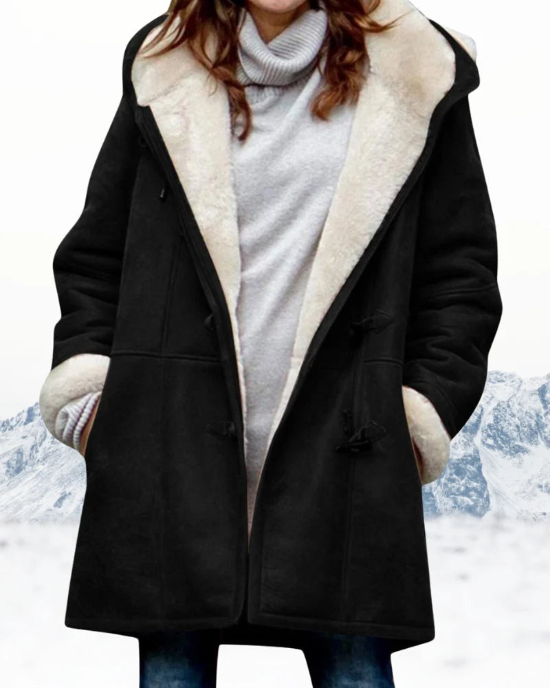 Duffle Coat Sherpa Lined & Toggle Closures Regular Fit