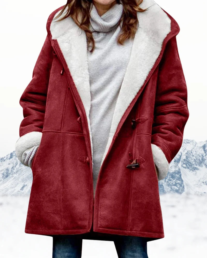 Duffle Coat Sherpa Lined & Toggle Closures Regular Fit