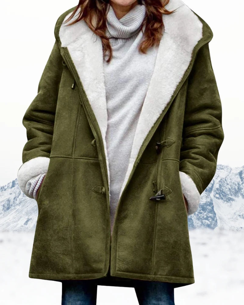 Duffle Coat Sherpa Lined & Toggle Closures Regular Fit