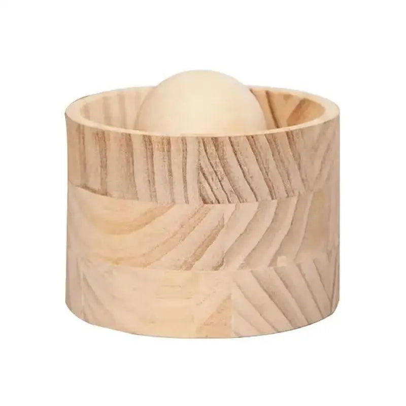 Dumpling Wrapper Maker Wooden Press-and-Rotate Design