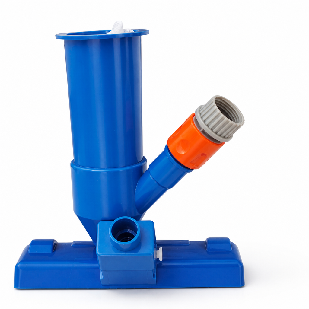 Durable Aluminum Alloy Pool Vacuum Cleaner (With Mesh Bag & Pole)