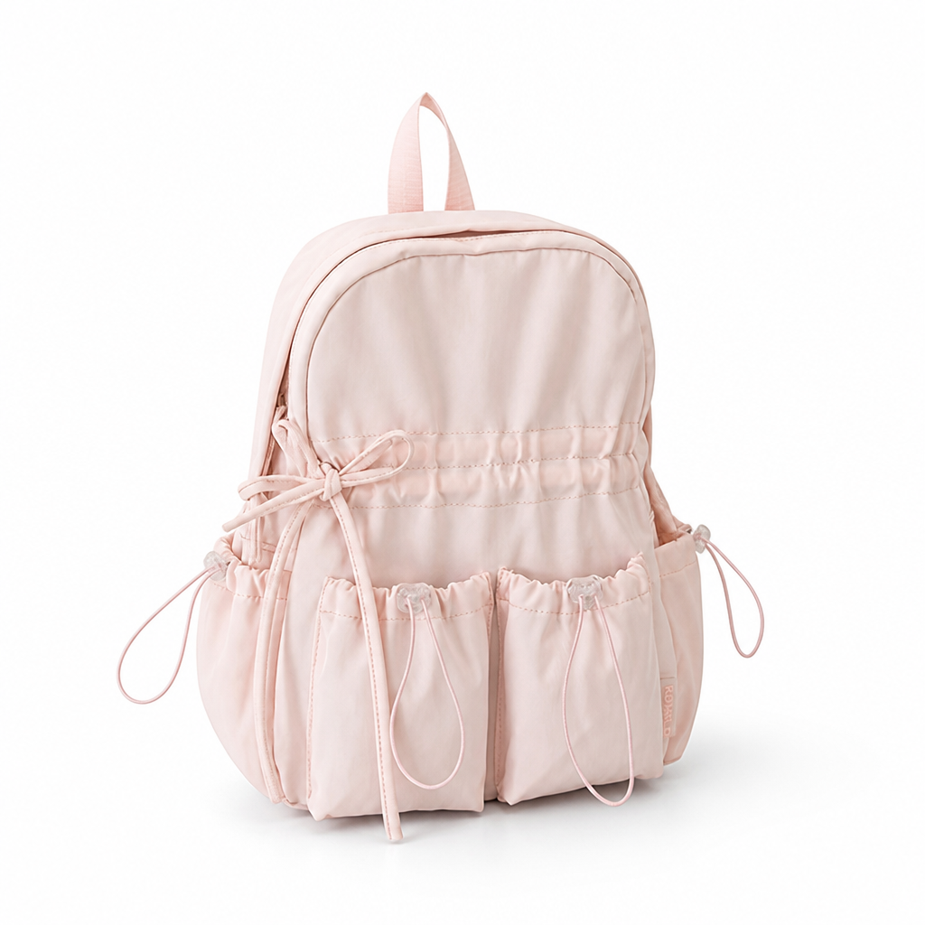 Durable Fabric & Multi-Compartment Drawstring Backpack
