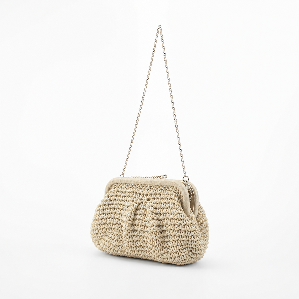 Durable Fabric Zippered Convertible Handbag (Detachable Strap)