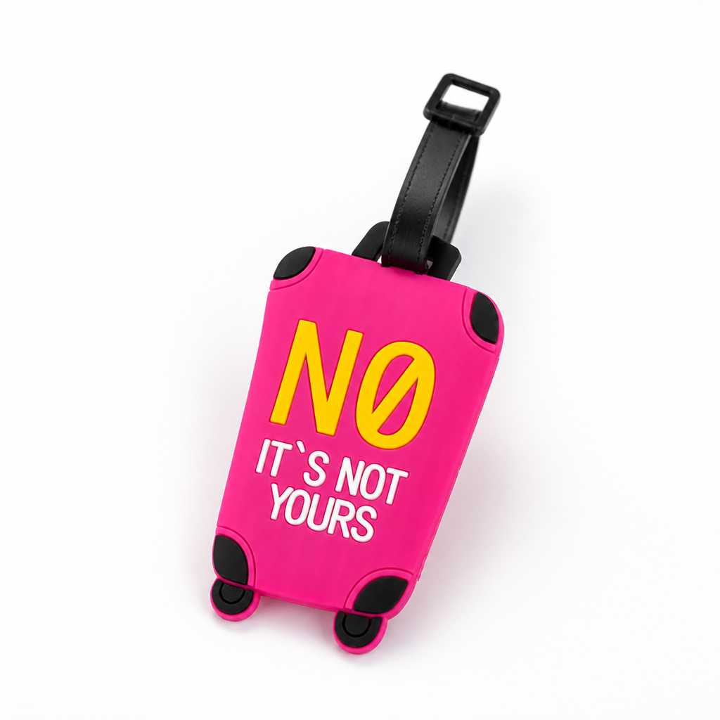 Durable & Flexible Luggage Tag (Large ID Window)