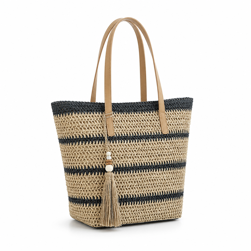 Durable Handcrafted Braided Beach Bag