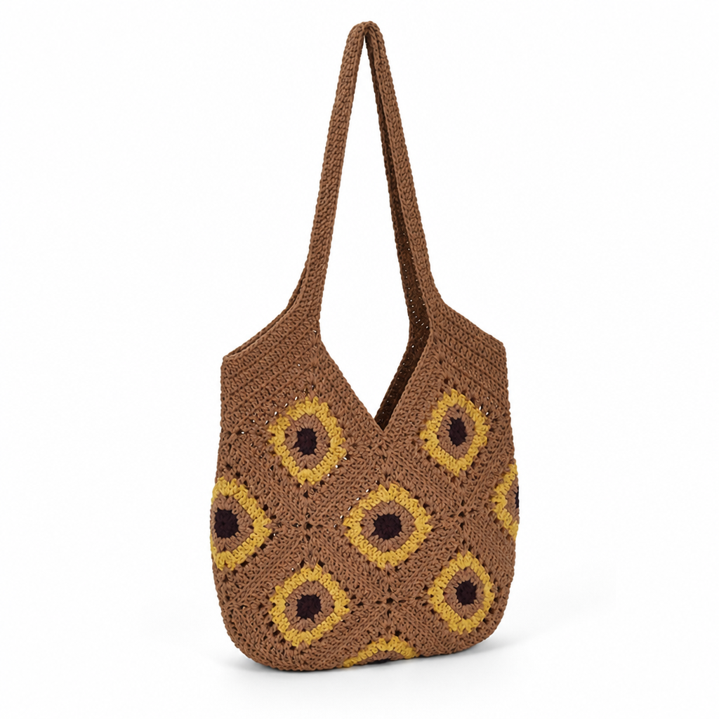 Durable Handmade Cotton Macrame Shopper Bag