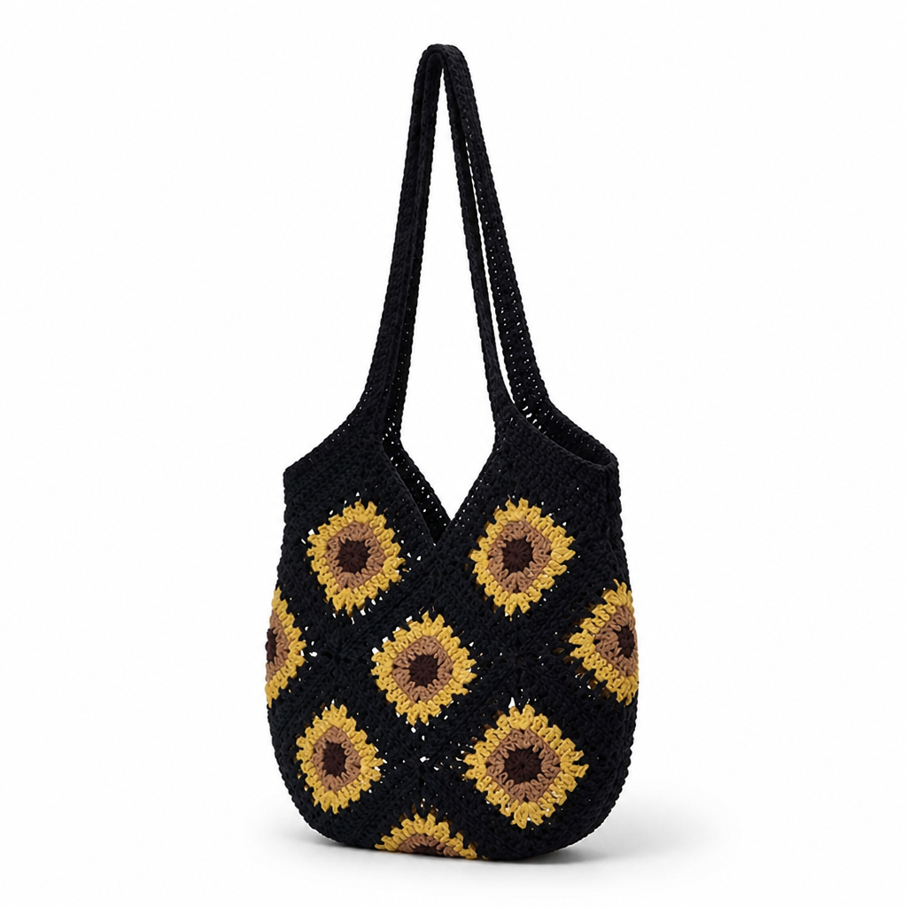 Durable Handmade Cotton Macrame Shopper Bag