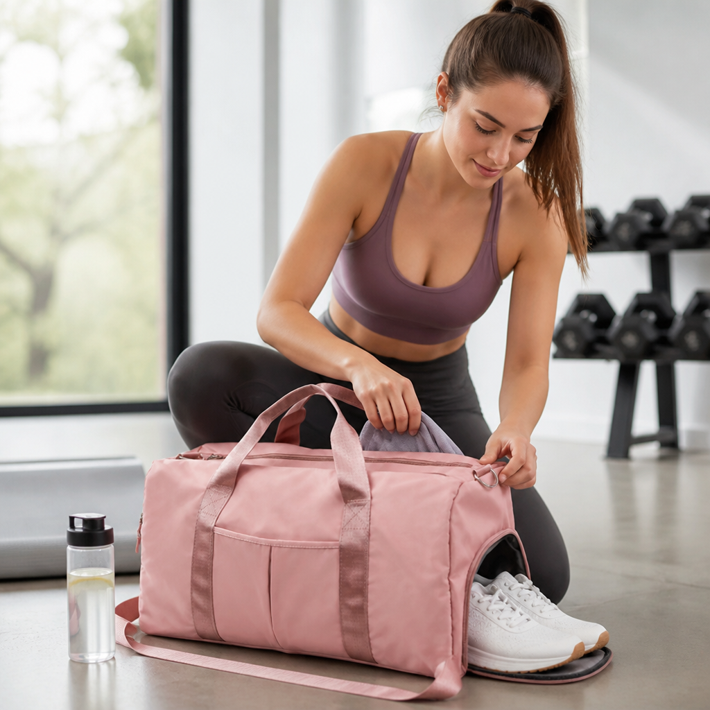 Durable Lightweight Multi-Pocket Sports & Travel Bag