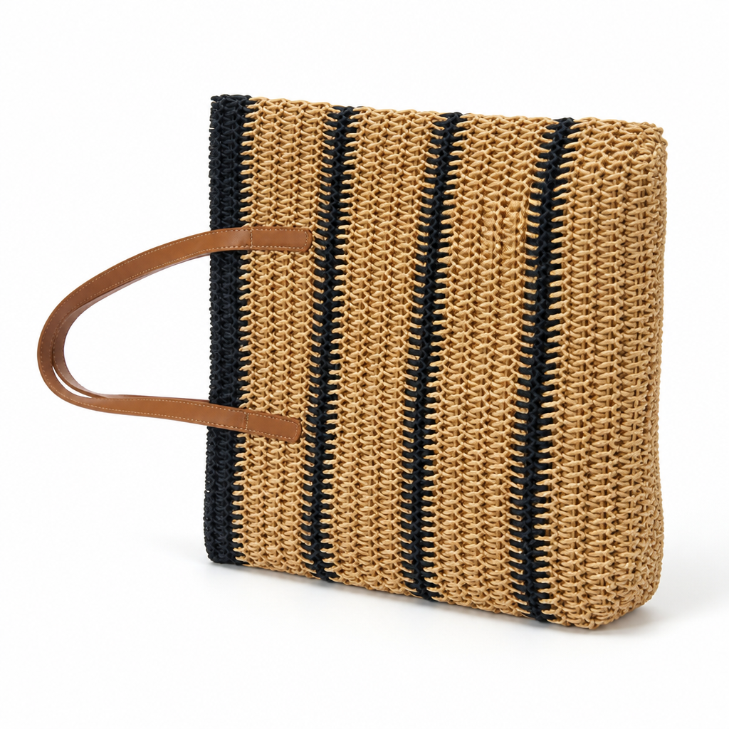 Durable Lightweight Woven Crossbody Bag