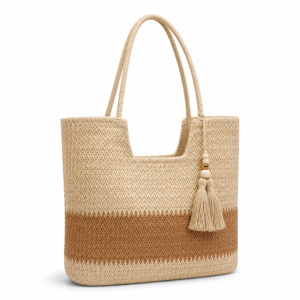 Durable Lightweight Woven Crossbody Bag