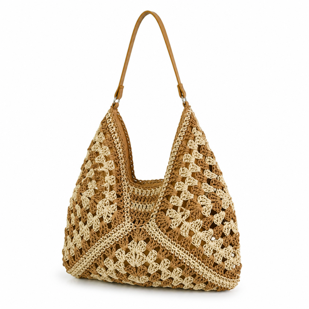 Durable Lightweight Woven Handbag (Adjustable Strap)