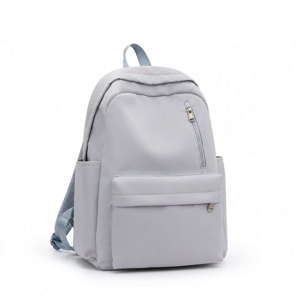Durable Padded Straps & Multi-Pocket School Backpack (Bunny Charm)