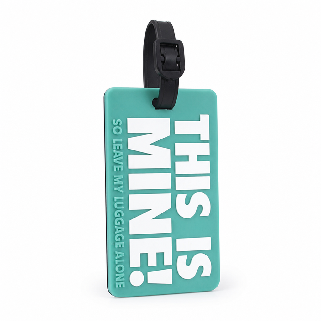 Durable Travel-Ready Personalized Luggage Tag (Adjustable Strap)