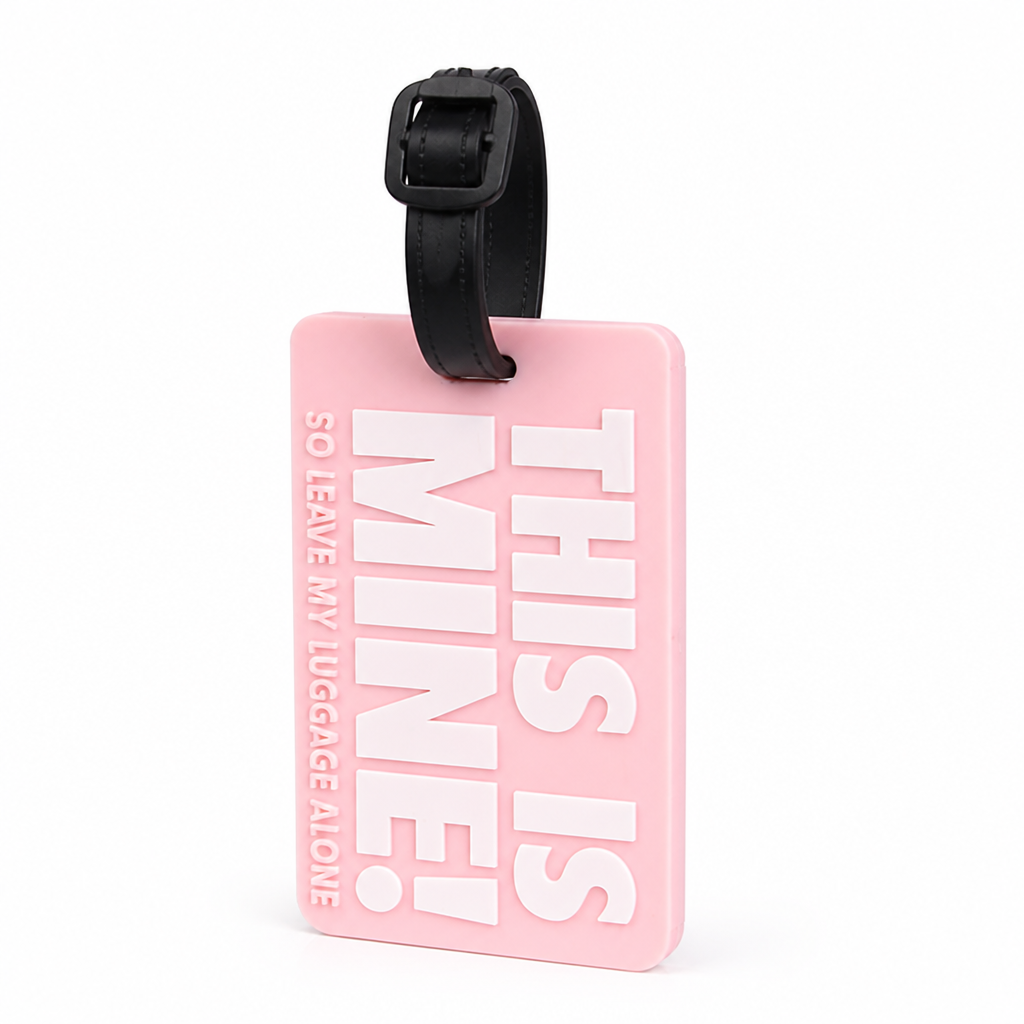 Durable Travel-Ready Personalized Luggage Tag (Adjustable Strap)