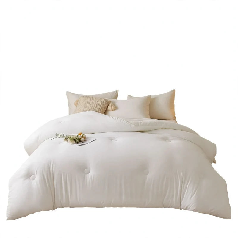 Duvet Soy Fiber Filling Cotton Cover All-Season Comfort