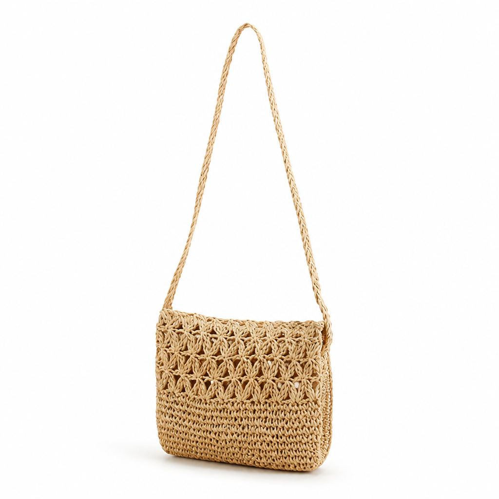 Eco-Friendly Handcrafted Macramé Shoulder Bag