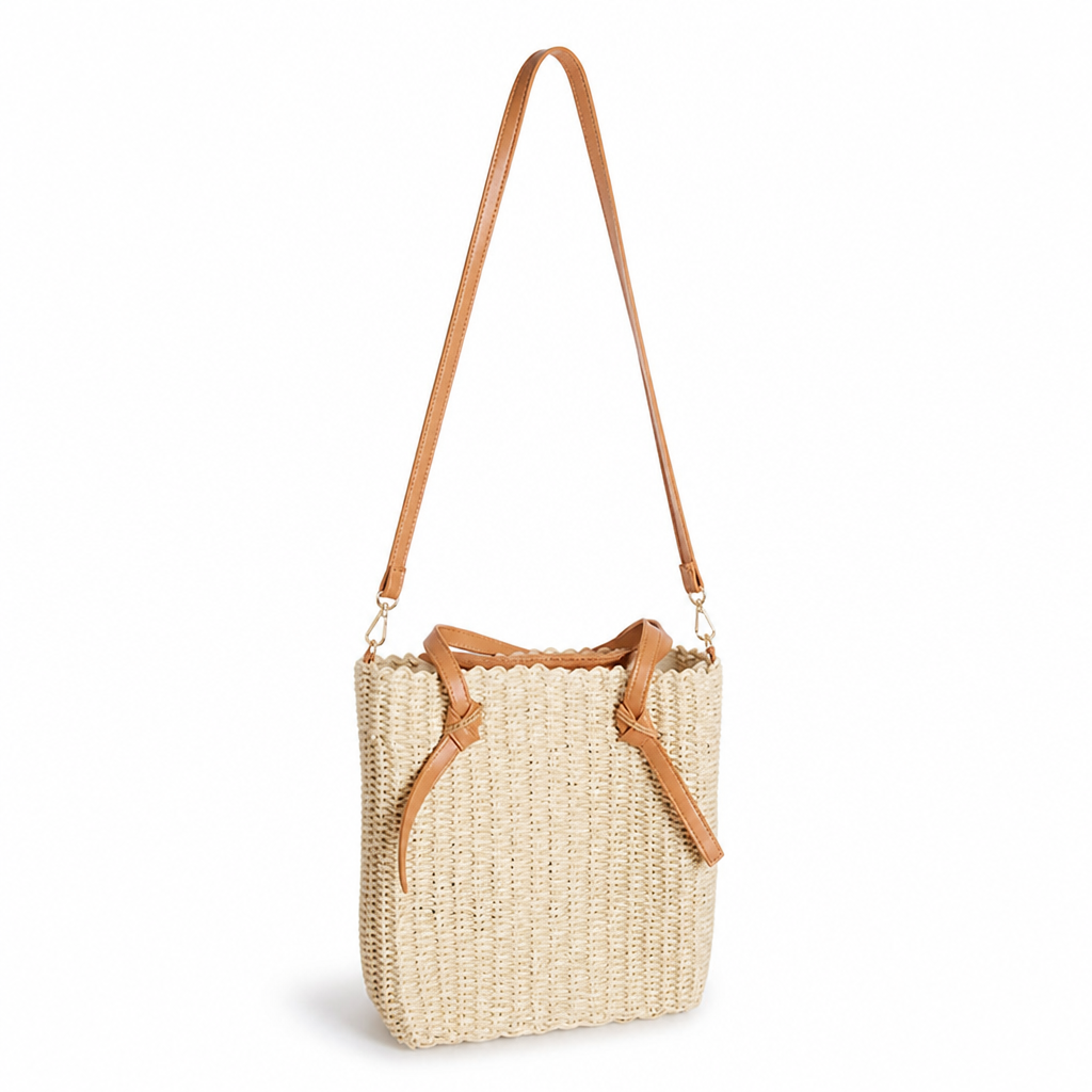 Eco-Friendly Handcrafted Macrame Shoulder Bag (Adjustable Strap)