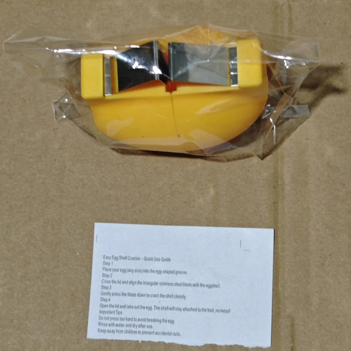 Egg Topper Boiled Egg Shell Opener Compact PP Plastic