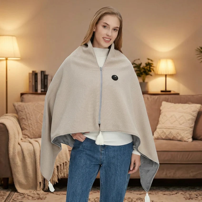 Electric Blanket Adjustable Heat Settings 55.1 × 31.5 Inches