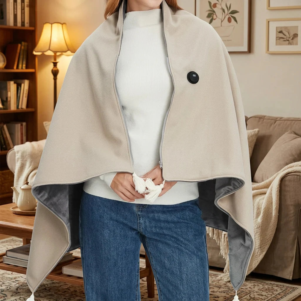 Electric Blanket Adjustable Heat Settings 55.1 × 31.5 Inches