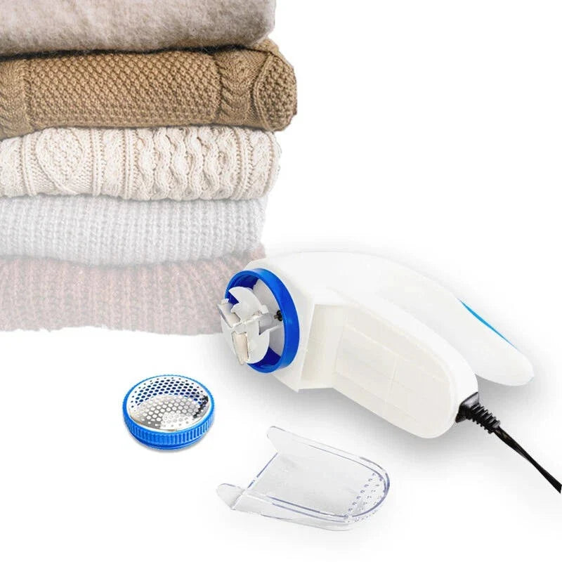 Electric Fabric Shaver Stainless Steel Blades & Fluff Collector