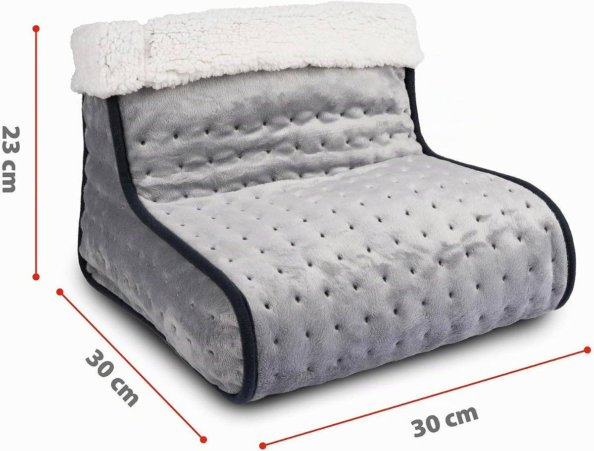 Electric Foot Warmer 3 Heat Settings Washable Lining