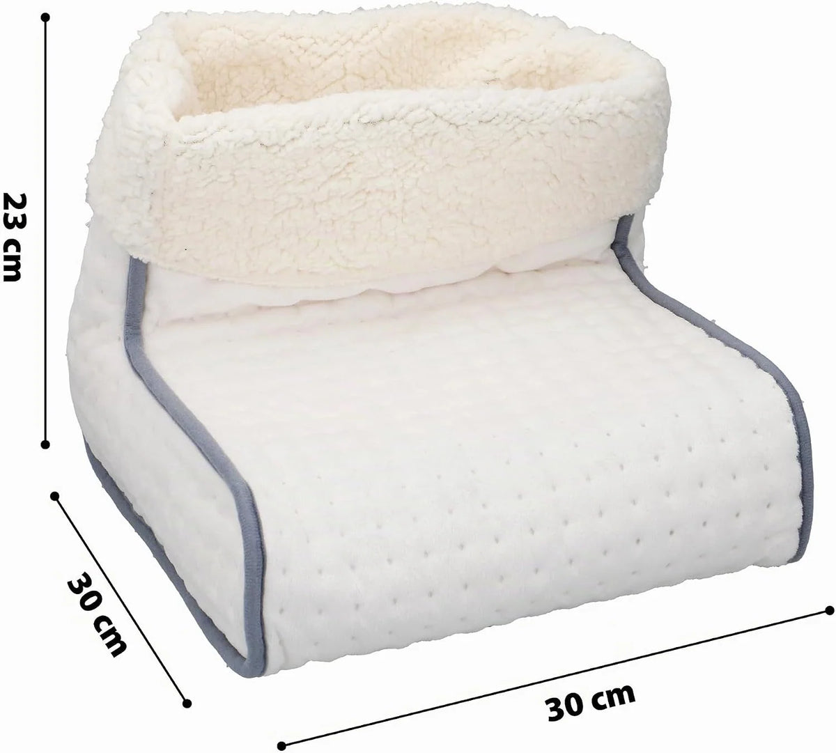 Electric Foot Warmer 3 Heat Settings Washable Lining