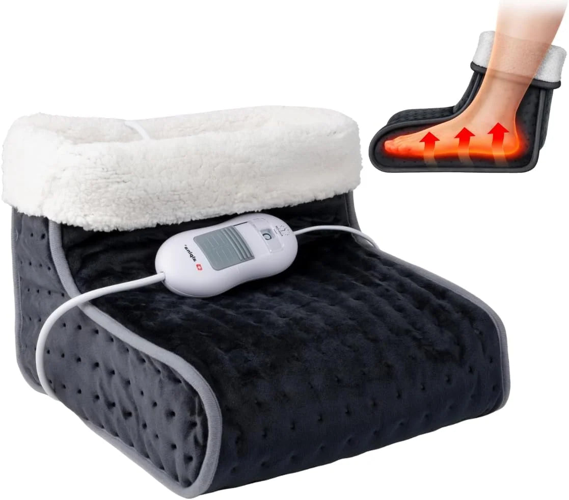 Electric Foot Warmer 3 Heat Settings Washable Lining