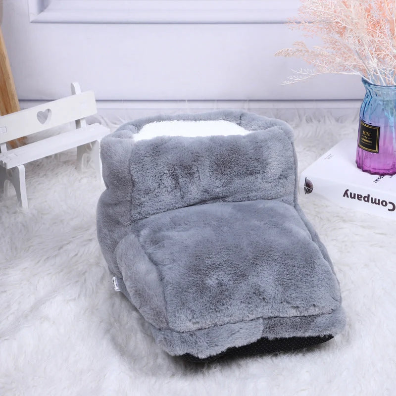 Electric Foot Warmer Soft Plush Even Heat One Size